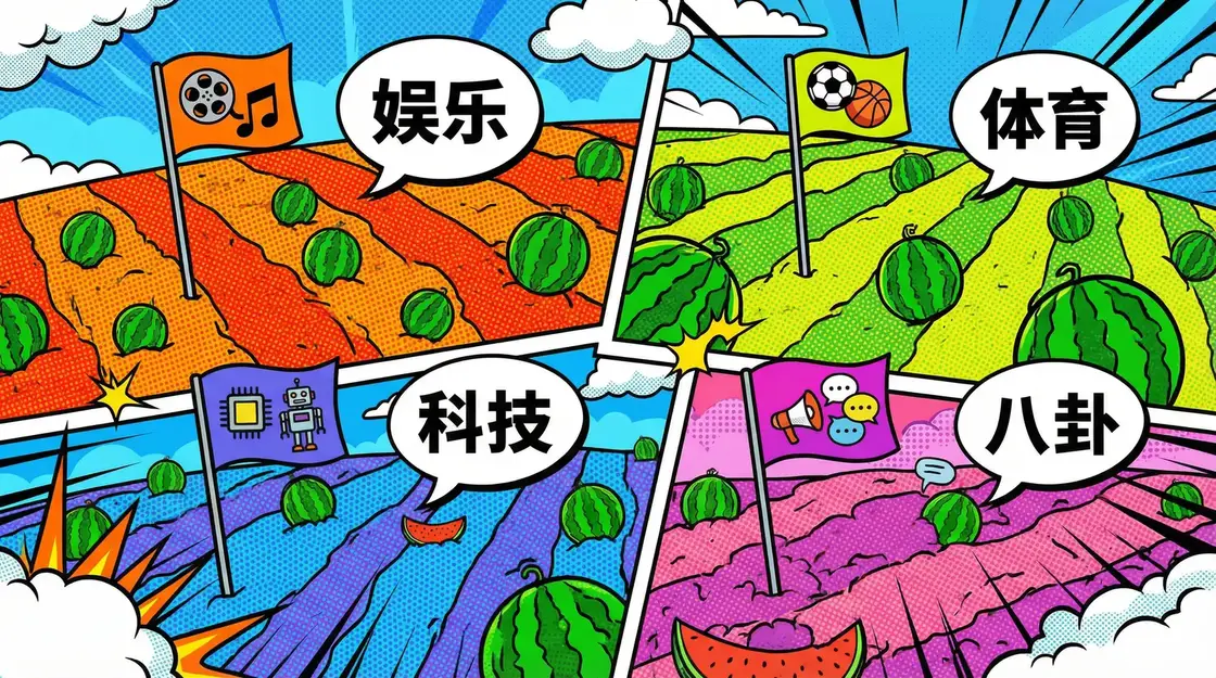 吃瓜黑料 娱乐瓜田分类